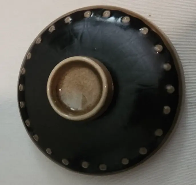 Thumbnail: Vintage MCM Franciscan Discovery "Tahiti" Lidded Sugar Bowl