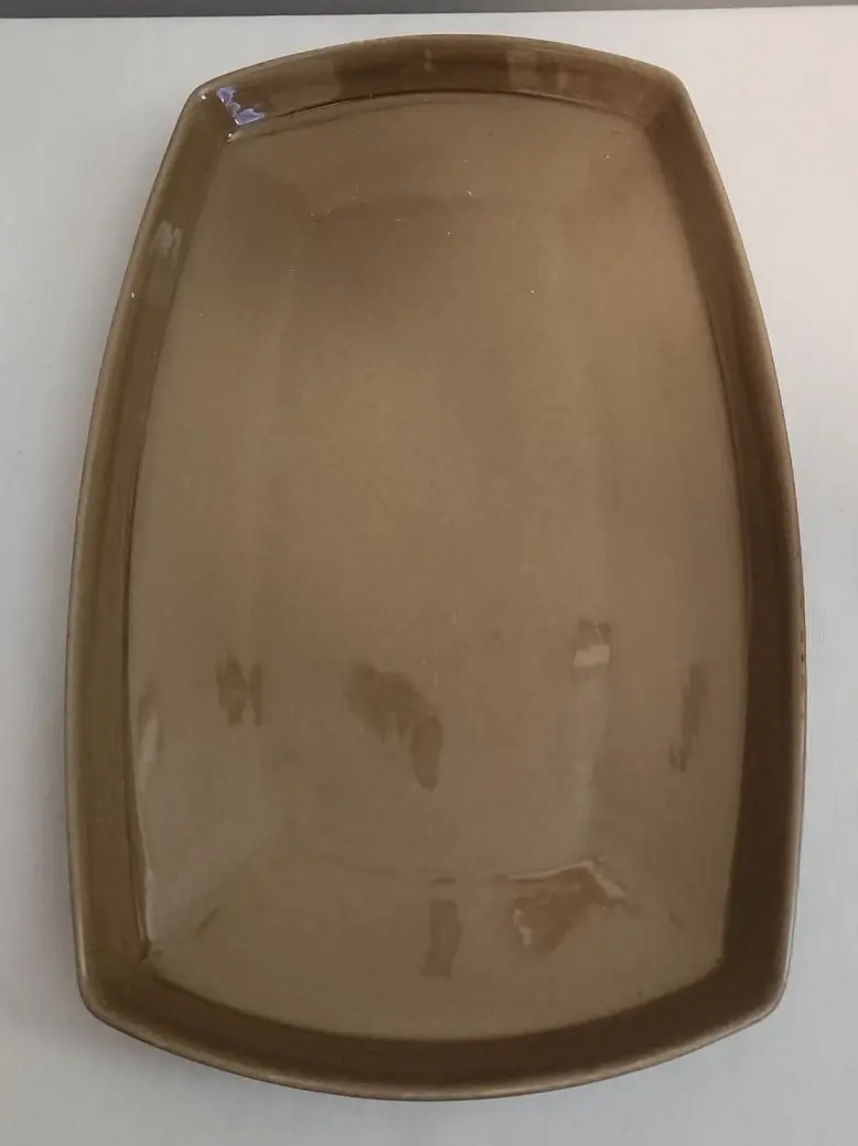 Thumbnail: 1960's Vintage MCM Franciscan Discovery "Tahiti" Large Rectangular Platter