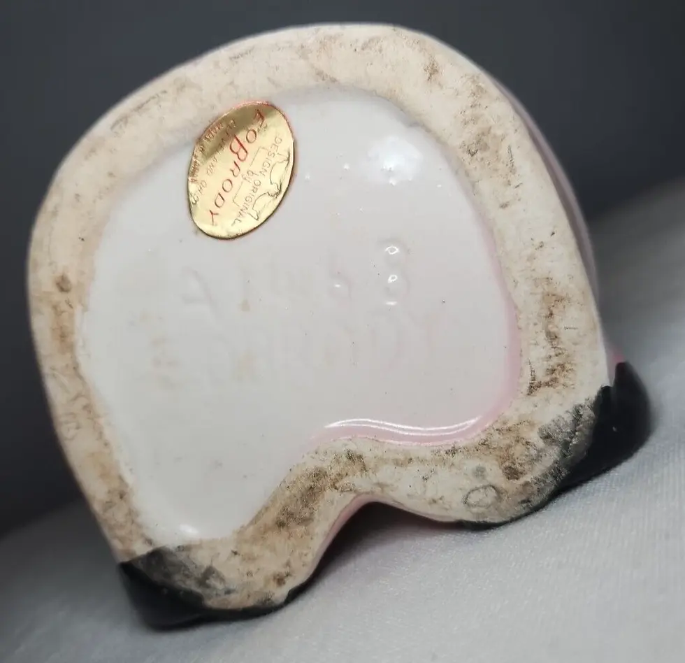 Thumbnail: 1960's E.O. Brody Crowned Prince Baby Boy Planter