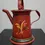 Thumbnail: Vintage Toleware Watering Can Hand Painted & Signed "L. Renshaw/72" Ompir Style