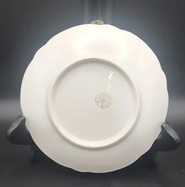 Thumbnail: Early 1900's Lusterware Bread Plates 6.25" Set of 4 Stamped GERMANY 57
