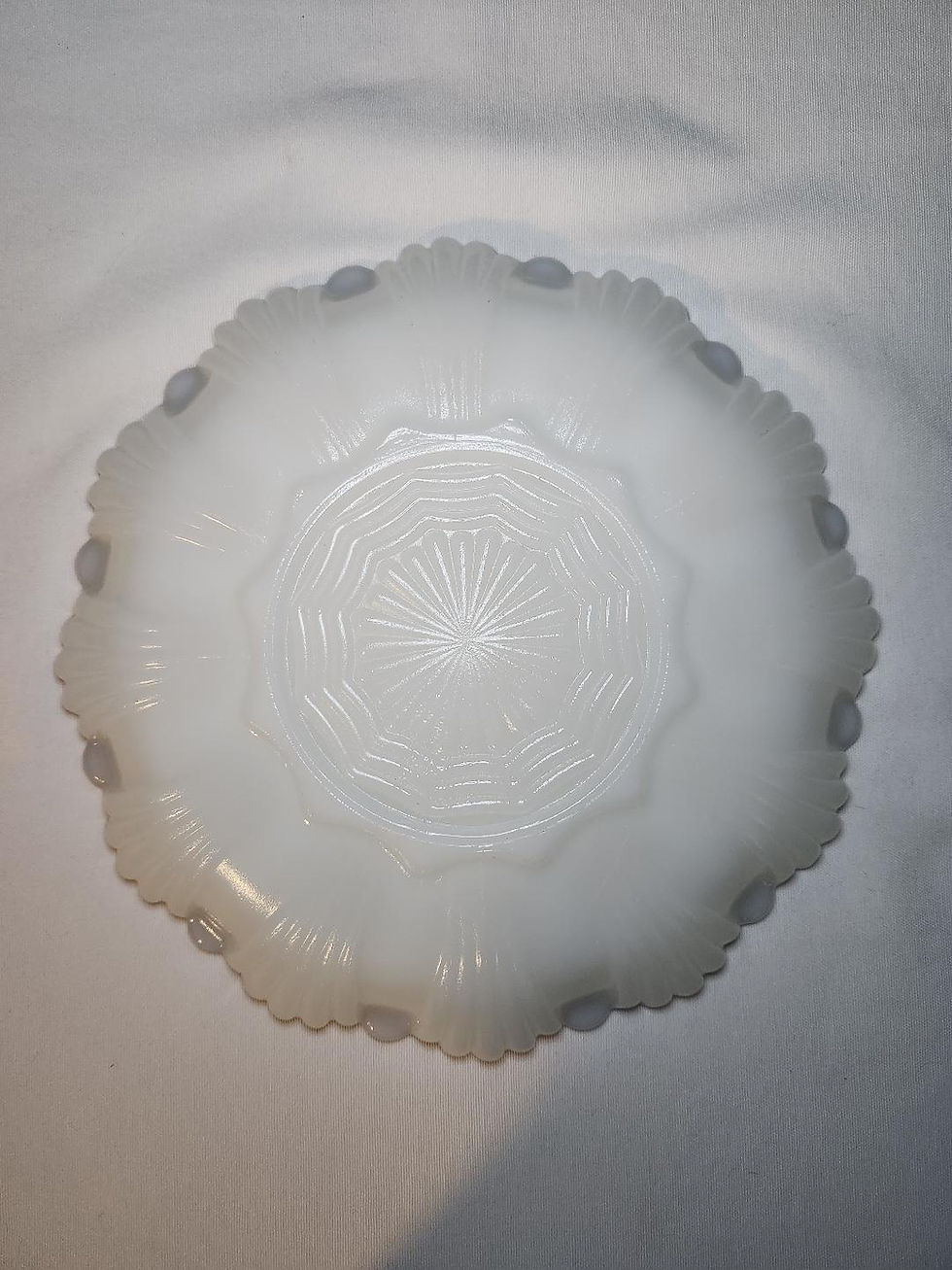 Thumbnail: Vintage Anchor Hocking Fire King Deviled Egg Plate
