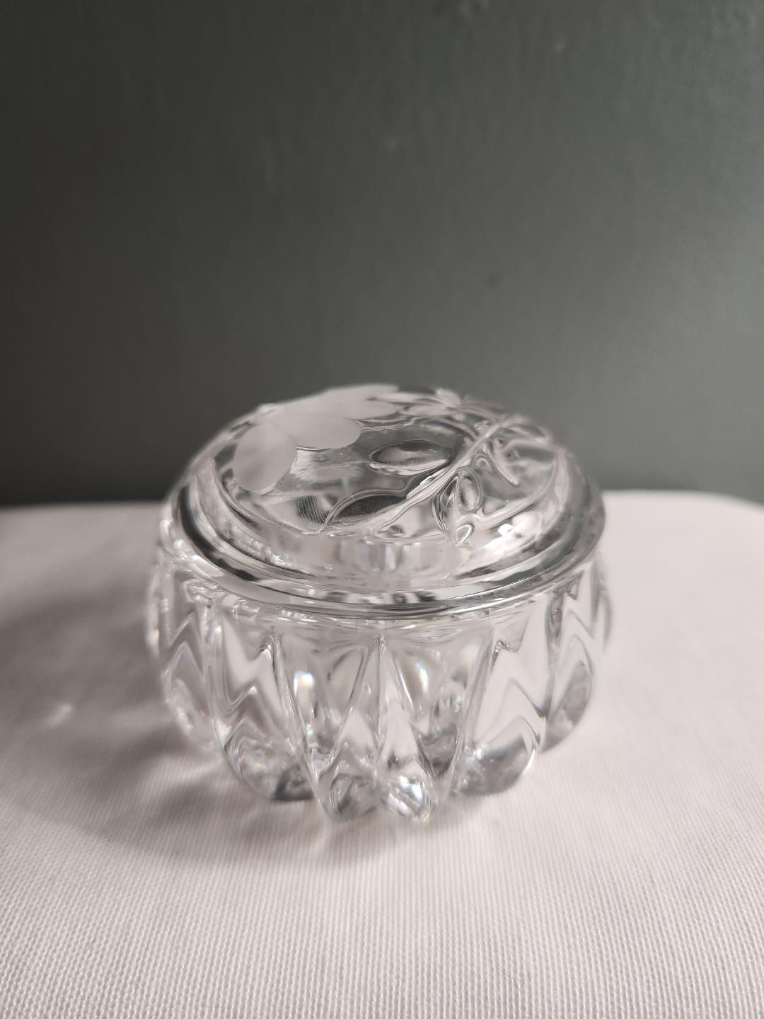 Vintage Princess House Heritage Romance Vanity Trinket Box