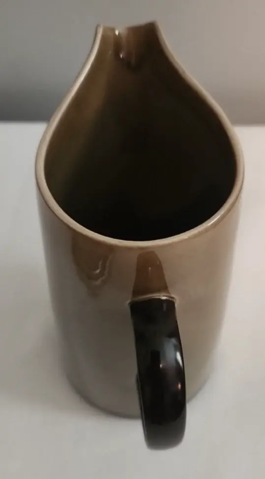 Thumbnail: 1960's Vintage MCM Franciscan Discovery "Tahiti" Pitcher 9" Tall