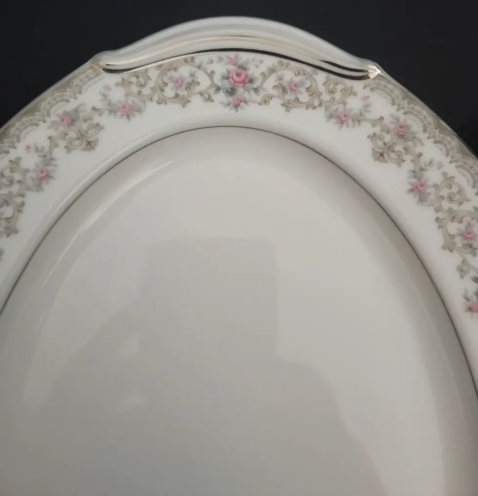 Thumbnail: Vintage 1957-1973 Produced Edgewood 5807 NORITAKE CHINA JAPAN Porcelain Platter