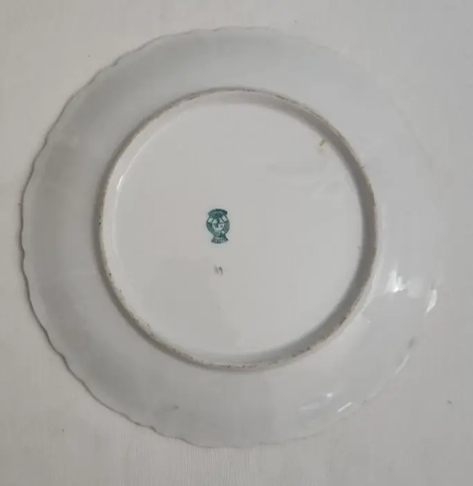Thumbnail: Antique 1890's Royal Bavarian Decorative Plate - Classical Females with
