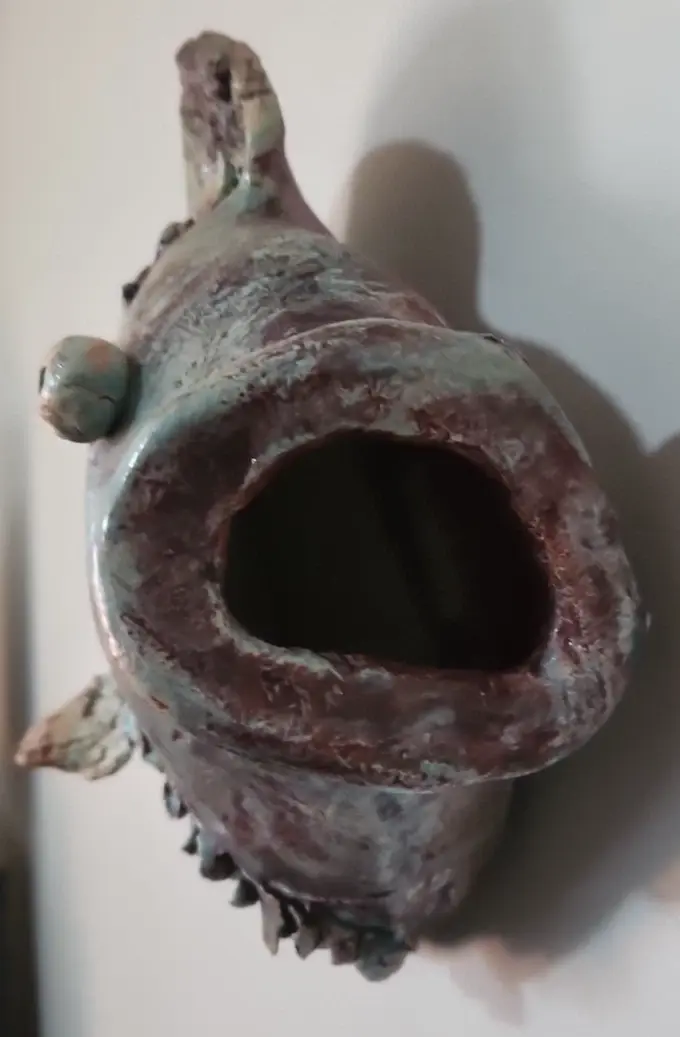 Thumbnail: Izzy Fish Vintage Wall Decor Artist Richard T Hess Signed