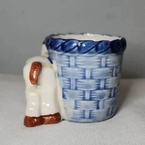 Thumbnail: Occupied Japan Ceramic Donkey Planter