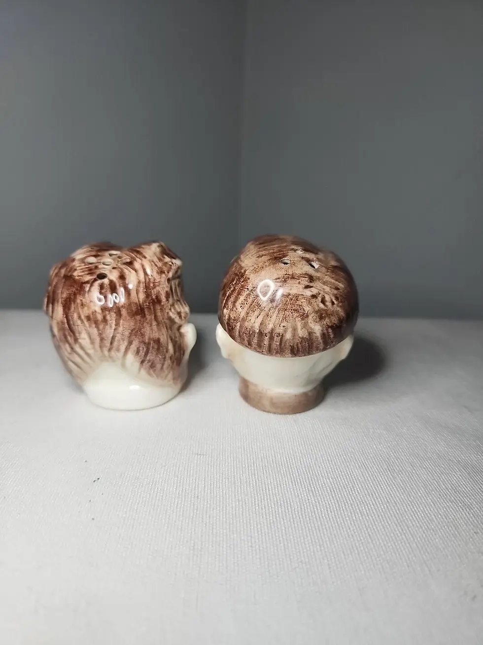 Thumbnail: Vintage Laurel & Hardy Salt & Pepper Shakers