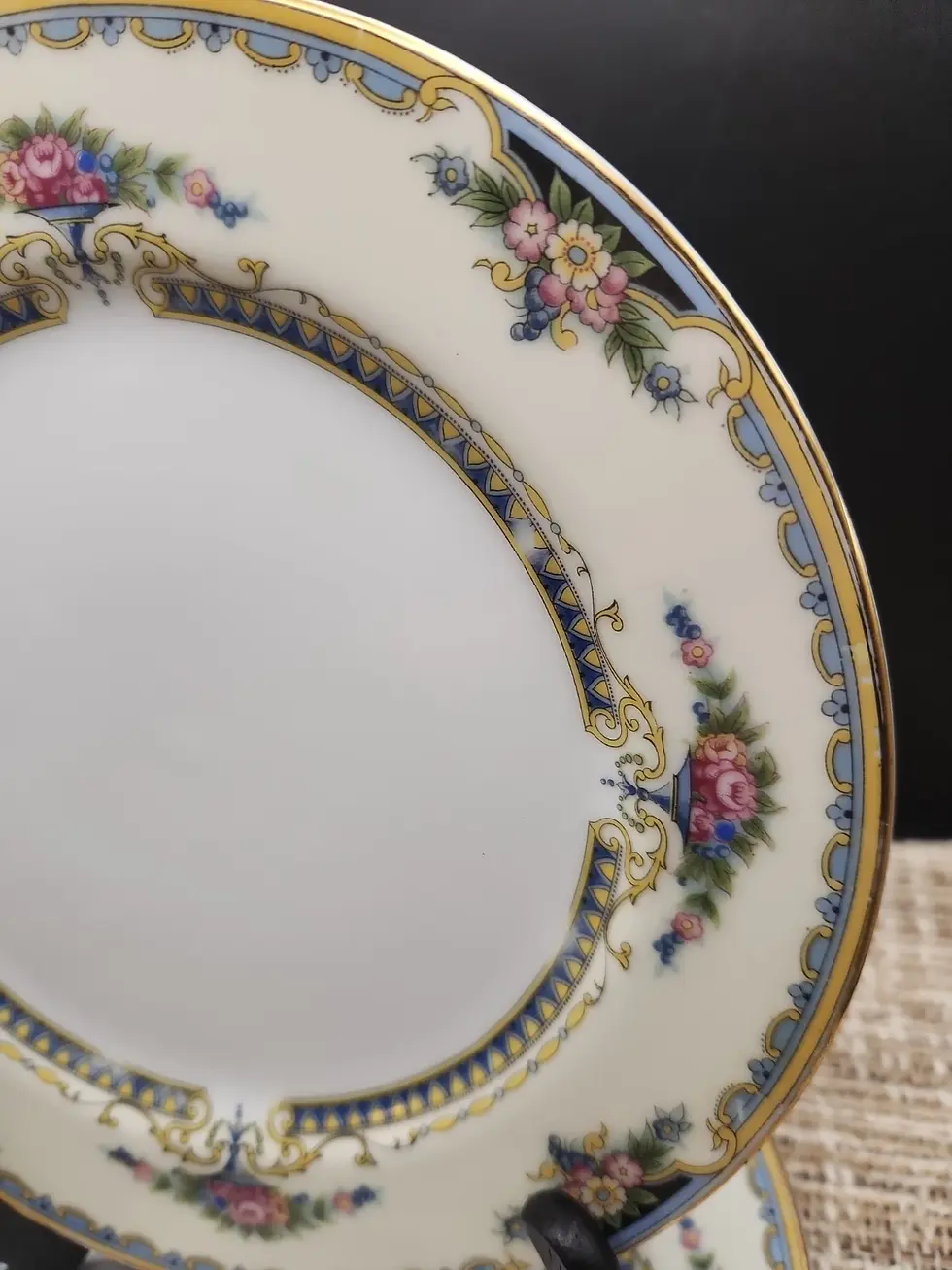 Thumbnail: Noritake RARE Montebelle Red Mark Morimura Set of 4 Side / Salad Plates