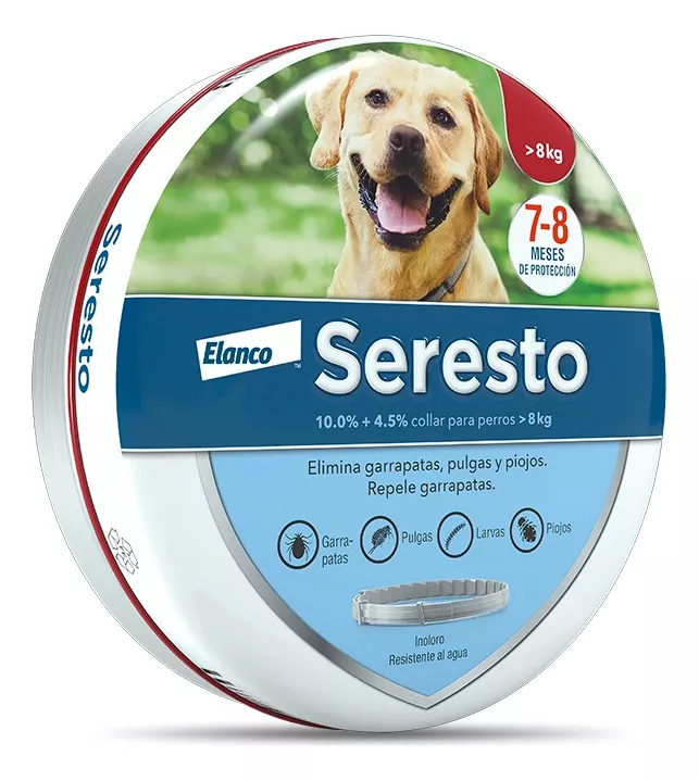 SERESTO COLLAR PARA PERROS MAYORES DE 8 kg