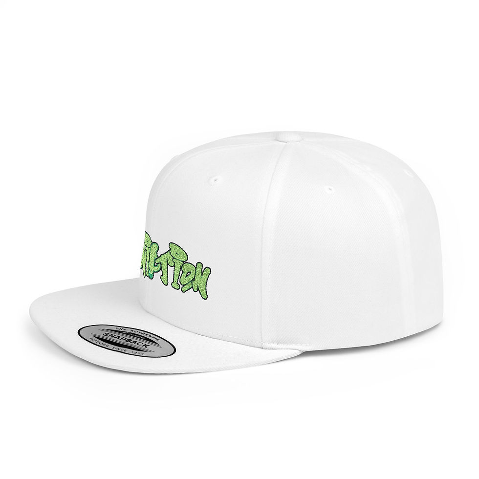 Thumbnail: Comniption Flat Bill Snapback