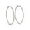 Thumbnail: 3/4 Inch Round Hoop Earrings