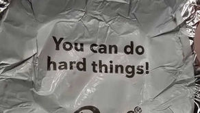 Candy wrapper saying