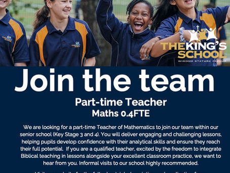 Vacancy at The King's School