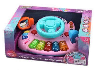 Երաժշտական խաղալիք ղեկով լուսային և ձայնային