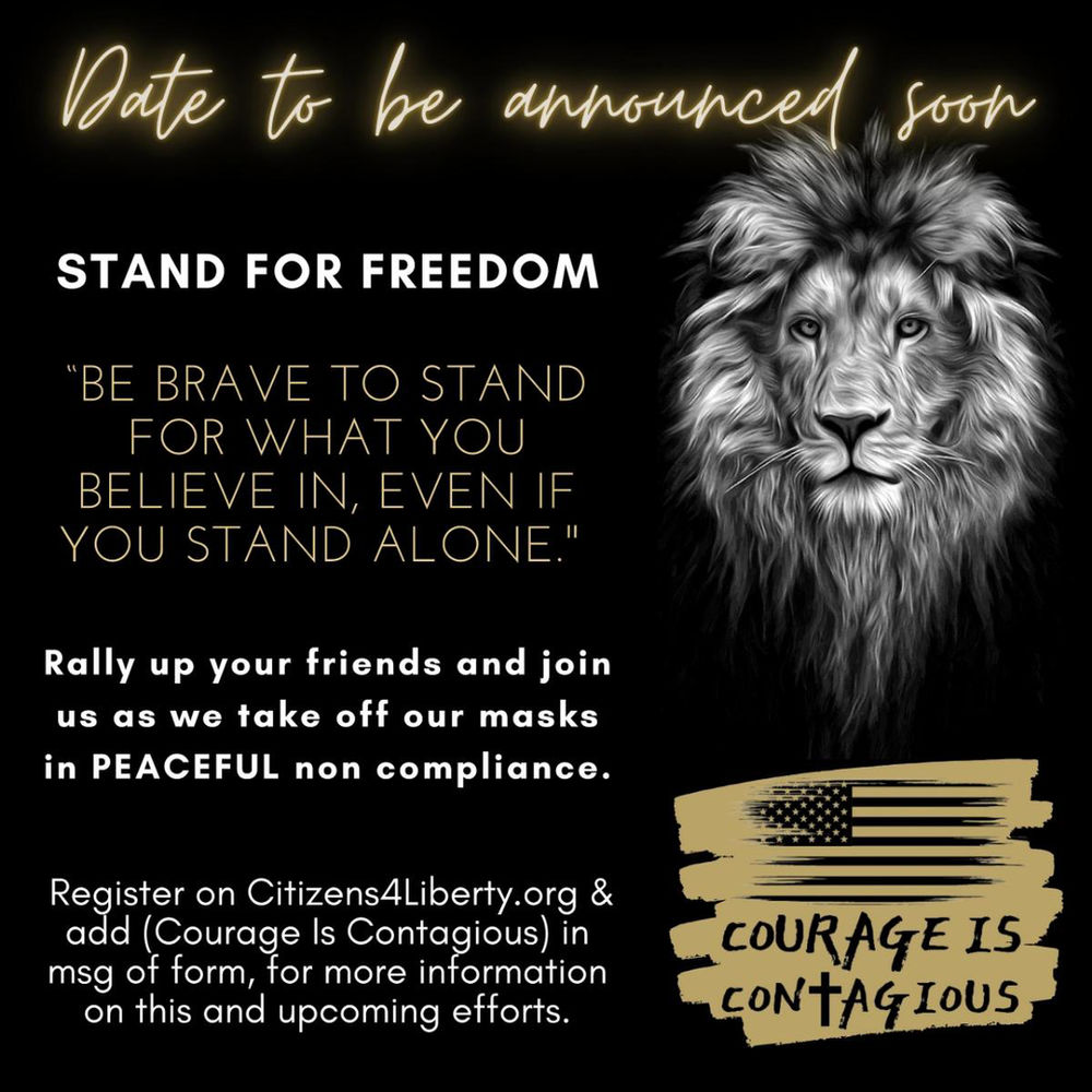 Stand for Freedom Event Announcement