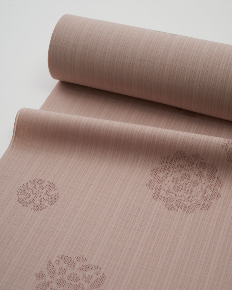 変わり竪絽小紋-51141