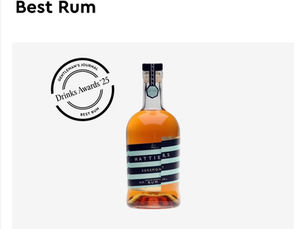 Hattiers wins BEST RUM at The Gentleman's Journal Drinks Awards '25!
