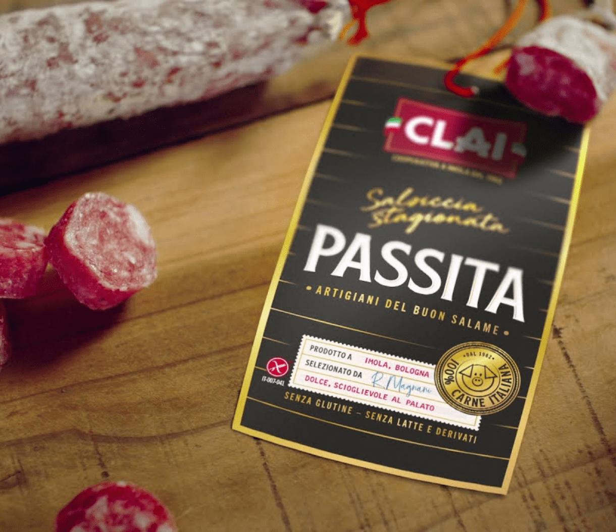 CLAI Passita product packaging