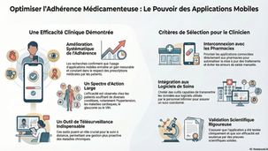 Des applications mobiles qui font réellement une différence pour l’adhérence médicamenteuse