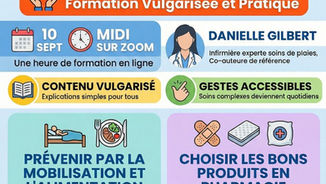 Former les proches aidants : une clé clinique pour mieux guérir les plaies 