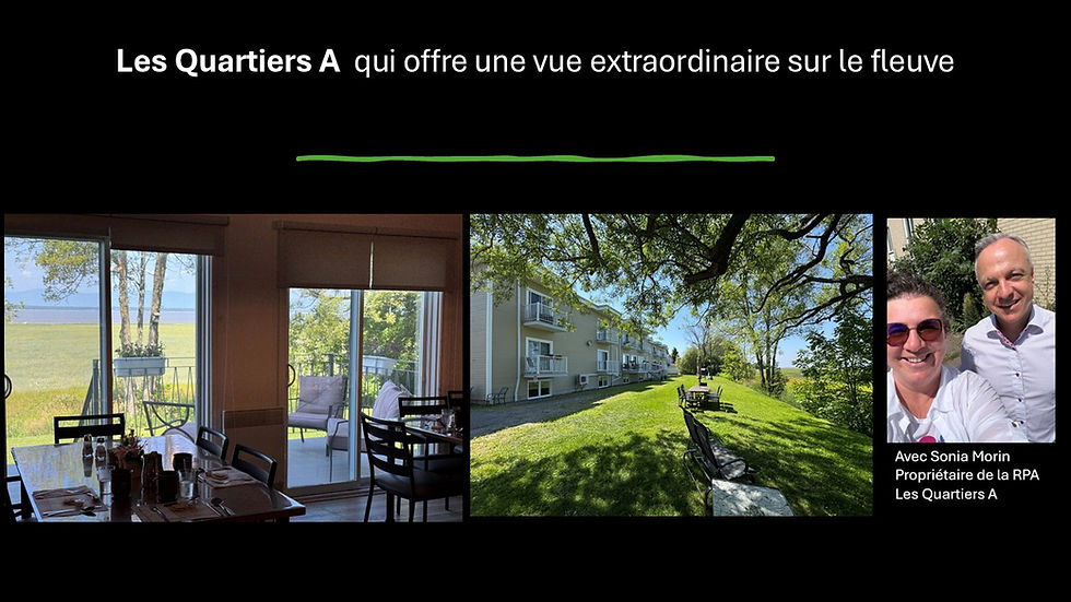 Visite inspirante dans un milieu de vie foncièrement humain