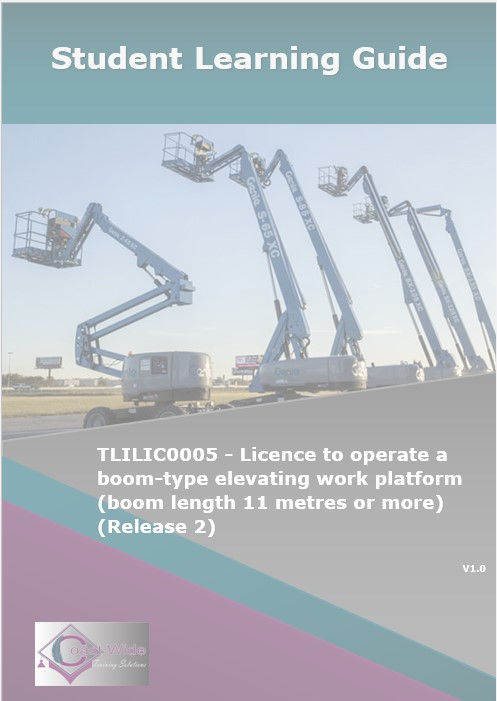 Thumbnail: TLILIC0005 Licence to operate a boom-type elevating work platform (11 metres)