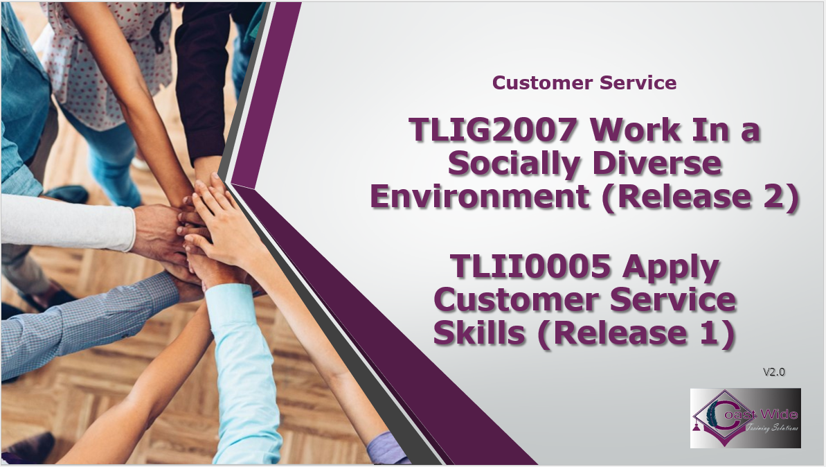 eLearning -​​ TLIG2007_TLII0005 Customer Service CLUSTER