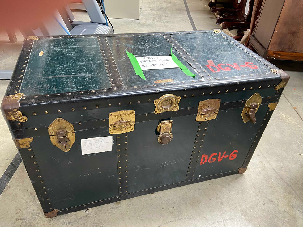 Thumbnail: Vintage Black Trunk