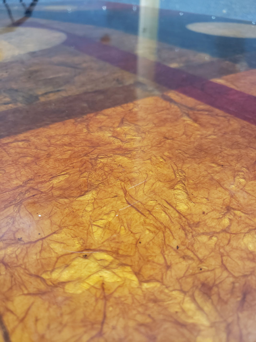 Thumbnail: Wooden Table with Inlaid Design