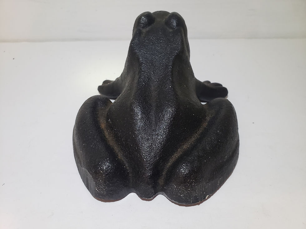 Thumbnail: Cast Iron Frog Doorstop