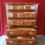 Thumbnail: Pine Wood Vintage 5 Drawer Chest of Drawers
