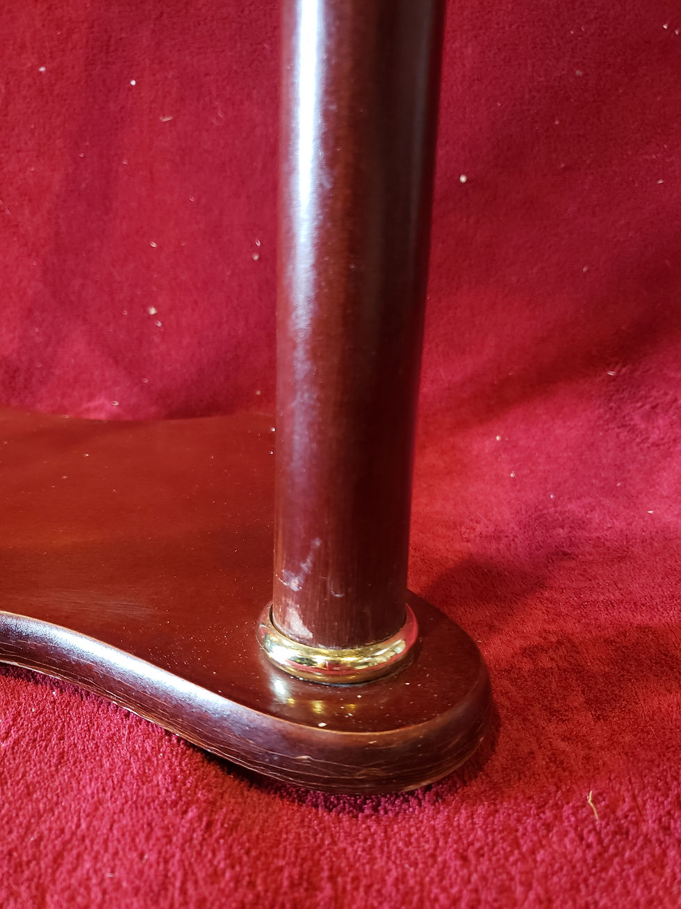 Thumbnail: Green Marble Top End Table/Plant Stand Pair