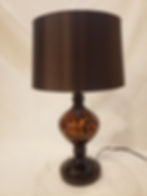 Thumbnail: Pair of Brown Lamps with Speckled Design