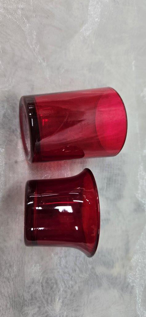 Thumbnail: Red Candlestick Holder – Dark Red Candle Holder Décor – Mood Lighting and Accent
