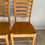 Thumbnail: Solid Wood Ladder Back Dining Chairs (Set of 4)
