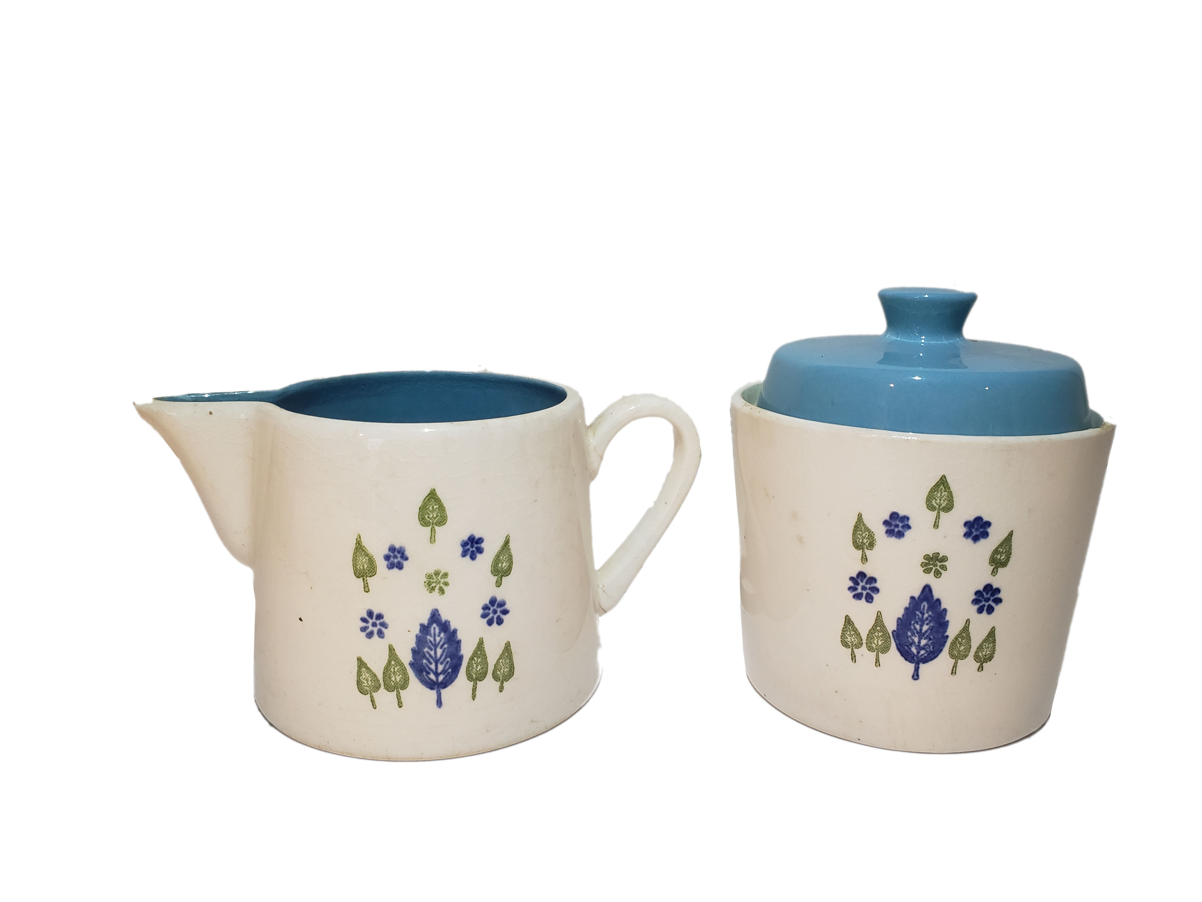 Cream Pitcher and Sugar Bowl