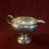 Thumbnail: Silver Spouted Creme Pitcher with Heavy Patina