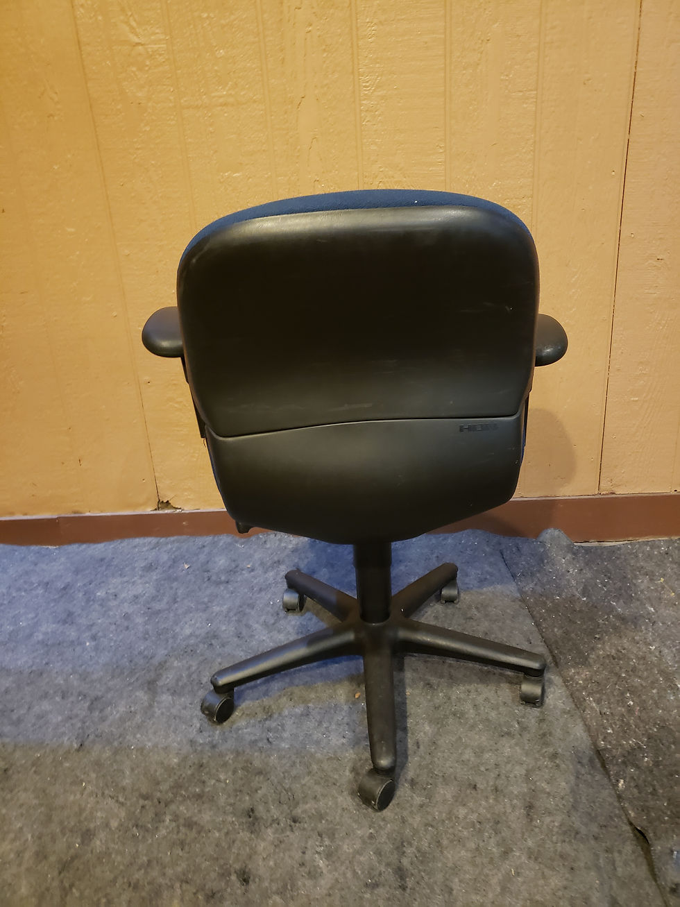 Thumbnail: Blue Swivel Desk Chair