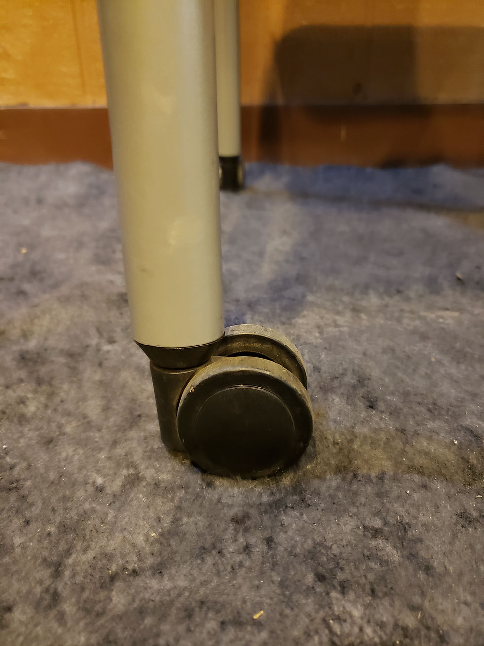 Thumbnail: Stacking Office Chair on Rollers