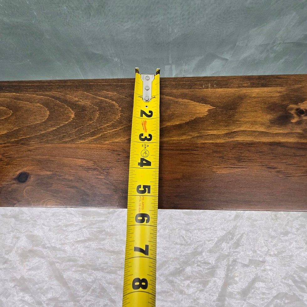 Thumbnail: Cornwall Industries Large 3 Tier Spindle and Arch Wooden Rectangular Shelf