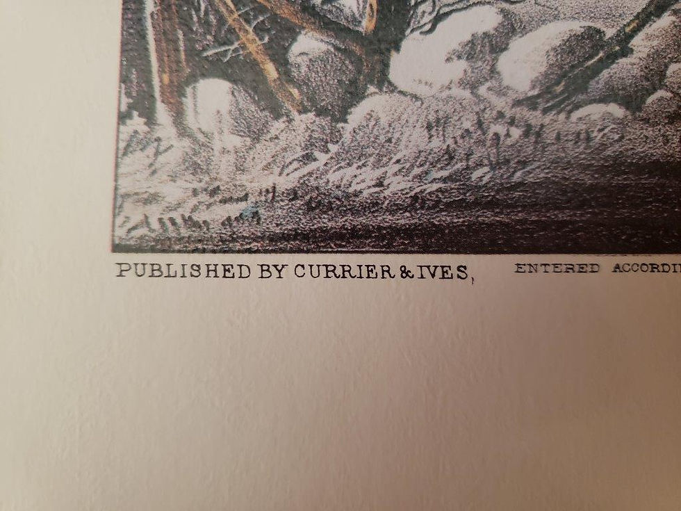 Thumbnail: American Homestead Winter Picture – Currier and Ives American Homestead Picture