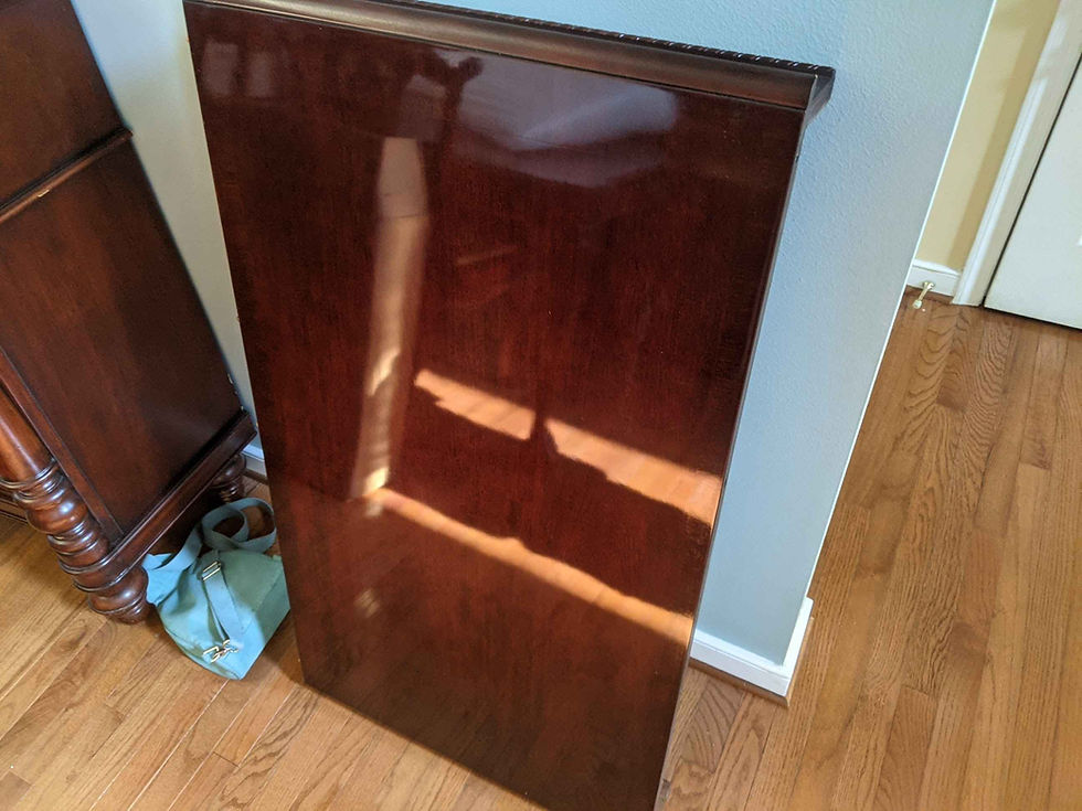 Thumbnail: Stoneleigh Mahogany Dining Table and Chairs