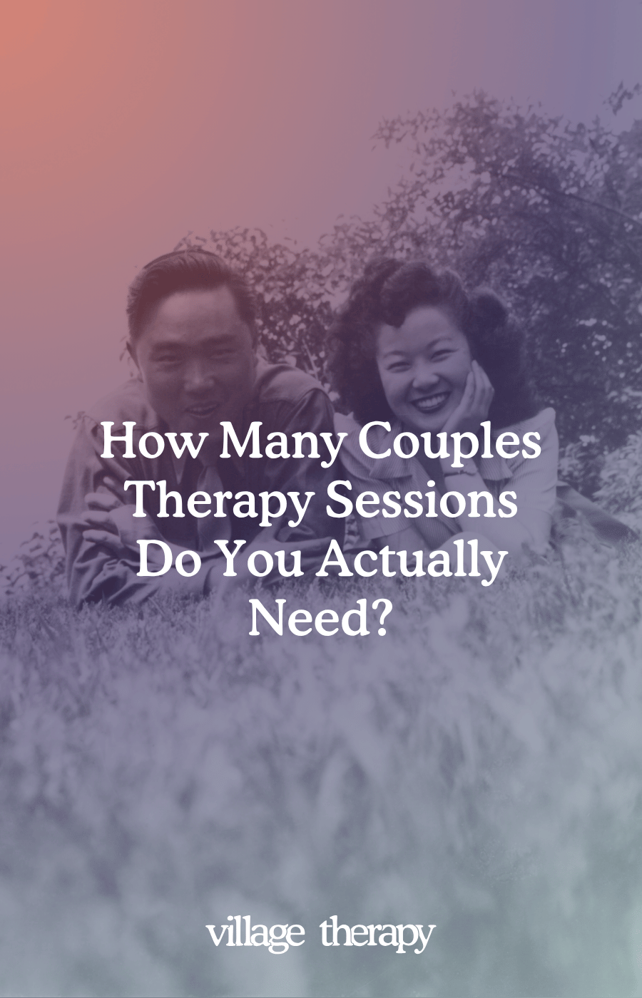 How Many Couples Therapy Sessions Do You Actually Need?