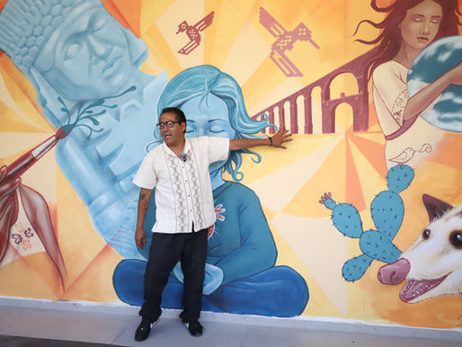 Zempoala: inauguran mural “El poder de la cultura”