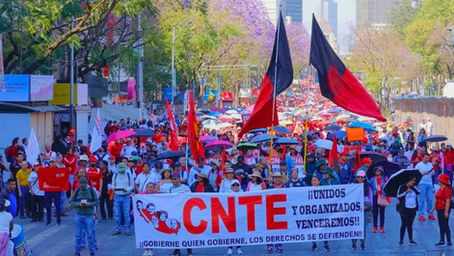 CNTE anuncia huelga nacional: Aumento salarial del 9% es insuficiente, demandan 