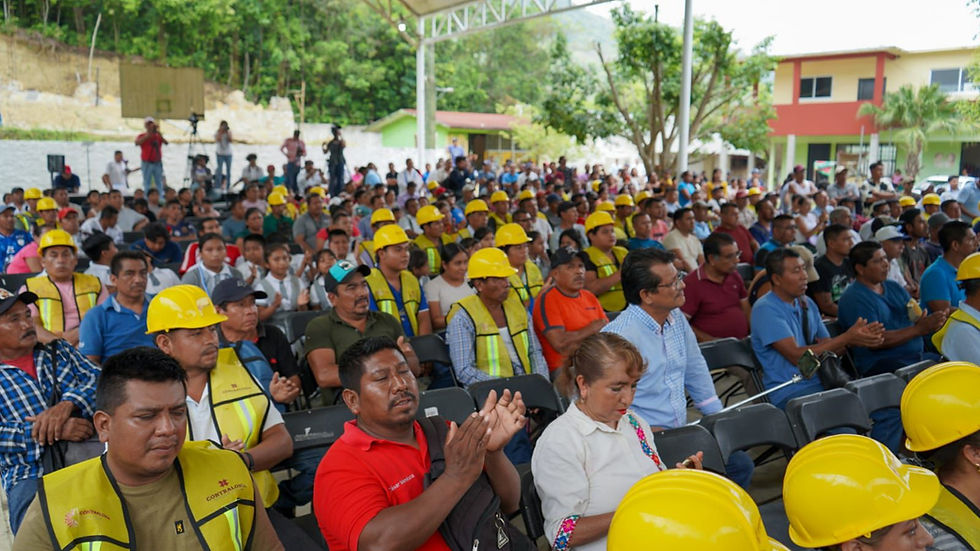 En Huejutla se anunciaron obras para fortalecer infraestructura vial