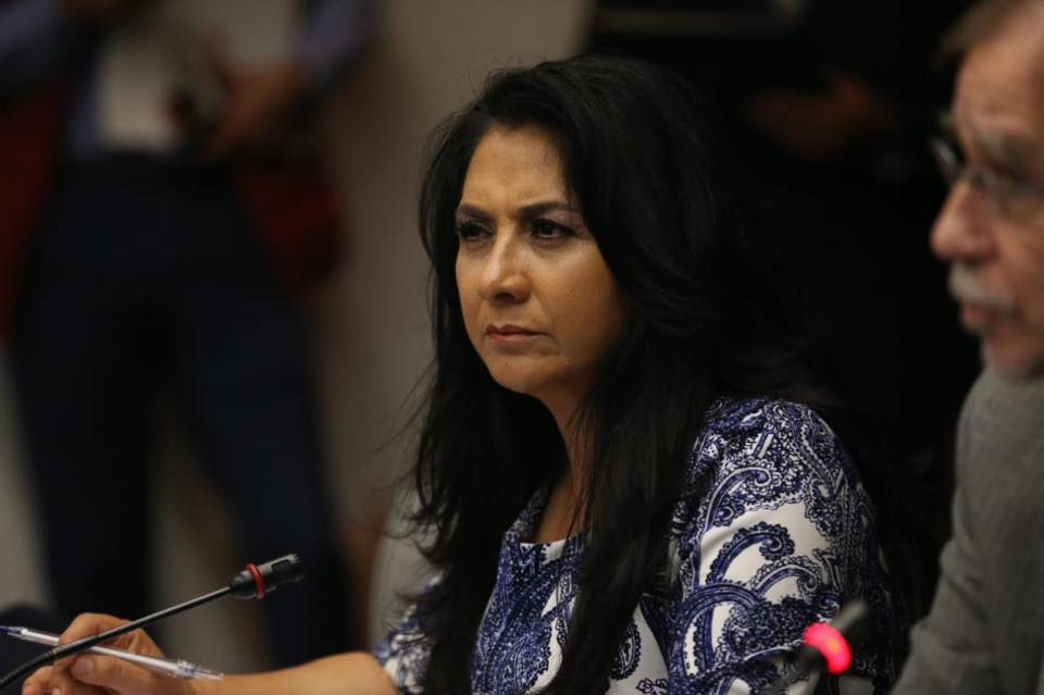Regidora Gloria Hernández