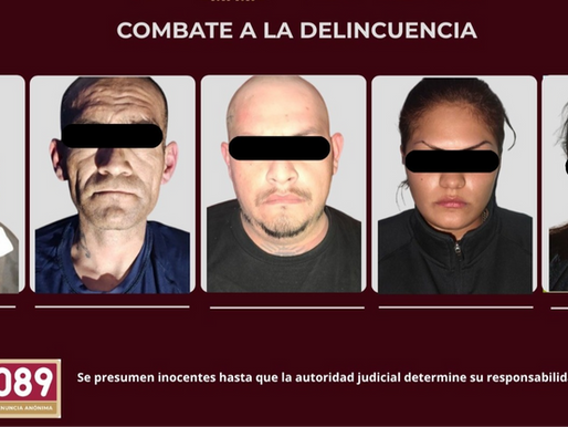 Caen narcomenudistas en Pachuca, operaban en Rojo Lugo y La Palma